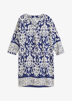 Tunika-Kleid aus fließender Viskose|bonprix Hot