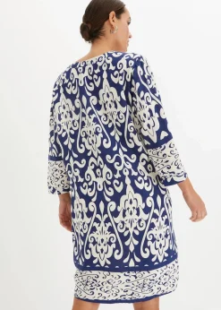 Tunika-Kleid aus fließender Viskose|bonprix Hot