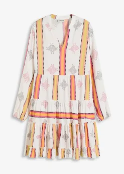 Tunika-Kleid aus fließender Viskose|bonprix Online