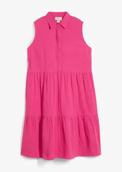 Tunika-Kleid aus luftigem Musselin|bonprix Discount