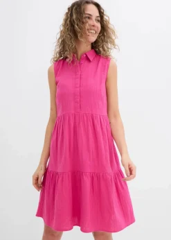 Tunika-Kleid aus luftigem Musselin|bonprix Discount