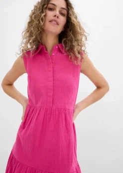 Tunika-Kleid aus luftigem Musselin|bonprix Discount