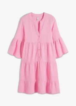 Tunika-Kleid aus reiner Baumwolle|bonprix New