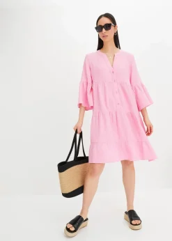 Tunika-Kleid aus reiner Baumwolle|bonprix New