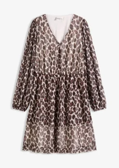 Tunika-Kleid aus softem Mesh|bonprix Discount