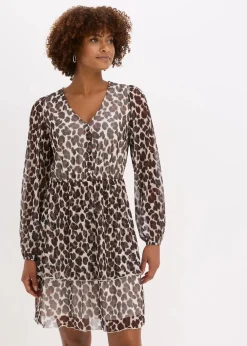 Tunika-Kleid aus softem Mesh|bonprix Discount