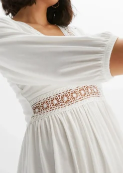 Tunika-Kleid aus softem Viskose-Mix|bonprix Clearance