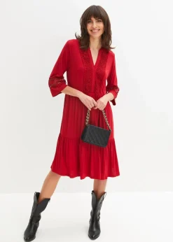 Tunika-Kleid aus softer Viskose|bonprix Outlet