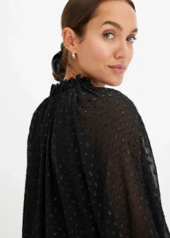 Tunika-Kleid mit Glitzereffekt|bonprix Clearance