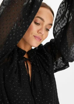 Tunika-Kleid mit Glitzereffekt|bonprix Clearance