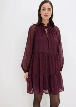 Tunika-Kleid mit Glitzereffekt|bonprix New