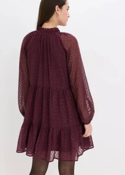 Tunika-Kleid mit Glitzereffekt|bonprix New