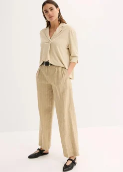 Tunika-Shirt aus fließendem Viskose-Piqué|bonprix Best