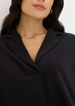 Tunika-Shirt aus fließendem Viskose-Piqué|bonprix Sale