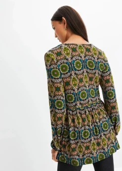 Tunika-Shirt aus Viskose-Mix|bonprix Best