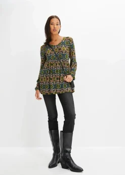 Tunika-Shirt aus Viskose-Mix|bonprix Best
