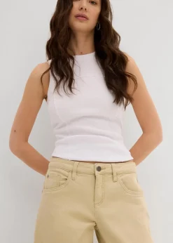 Twillhose aus elastischem Baumwoll-Mix|bonprix New