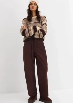 Twillhose aus reiner Baumwolle|bonprix Hot