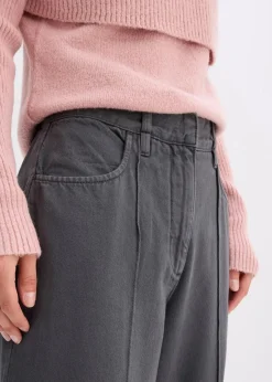 Twillhose aus reiner Baumwolle|bonprix