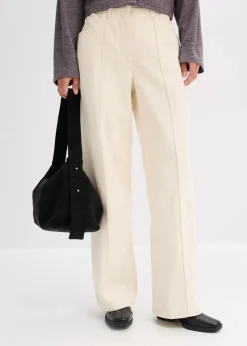 Twillhose aus reiner Baumwolle|bonprix Sale