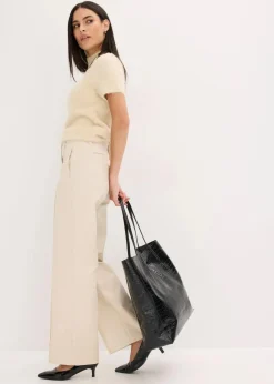 Twillhose mit Biese und Leistentasche|bonprix Discount