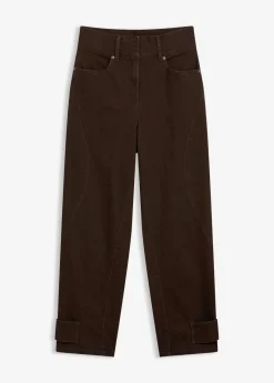 Twillhose mit hohem Bund|bonprix Online