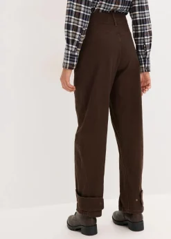 Twillhose mit hohem Bund|bonprix Online