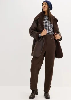 Twillhose mit hohem Bund|bonprix Online