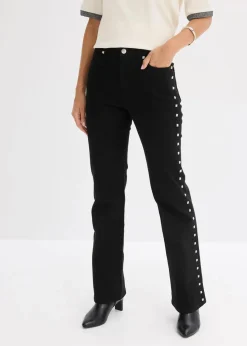 Twillhose mit Nieten|bonprix Discount