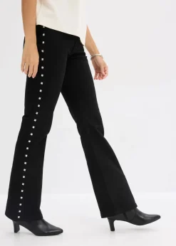 Twillhose mit Nieten|bonprix Discount