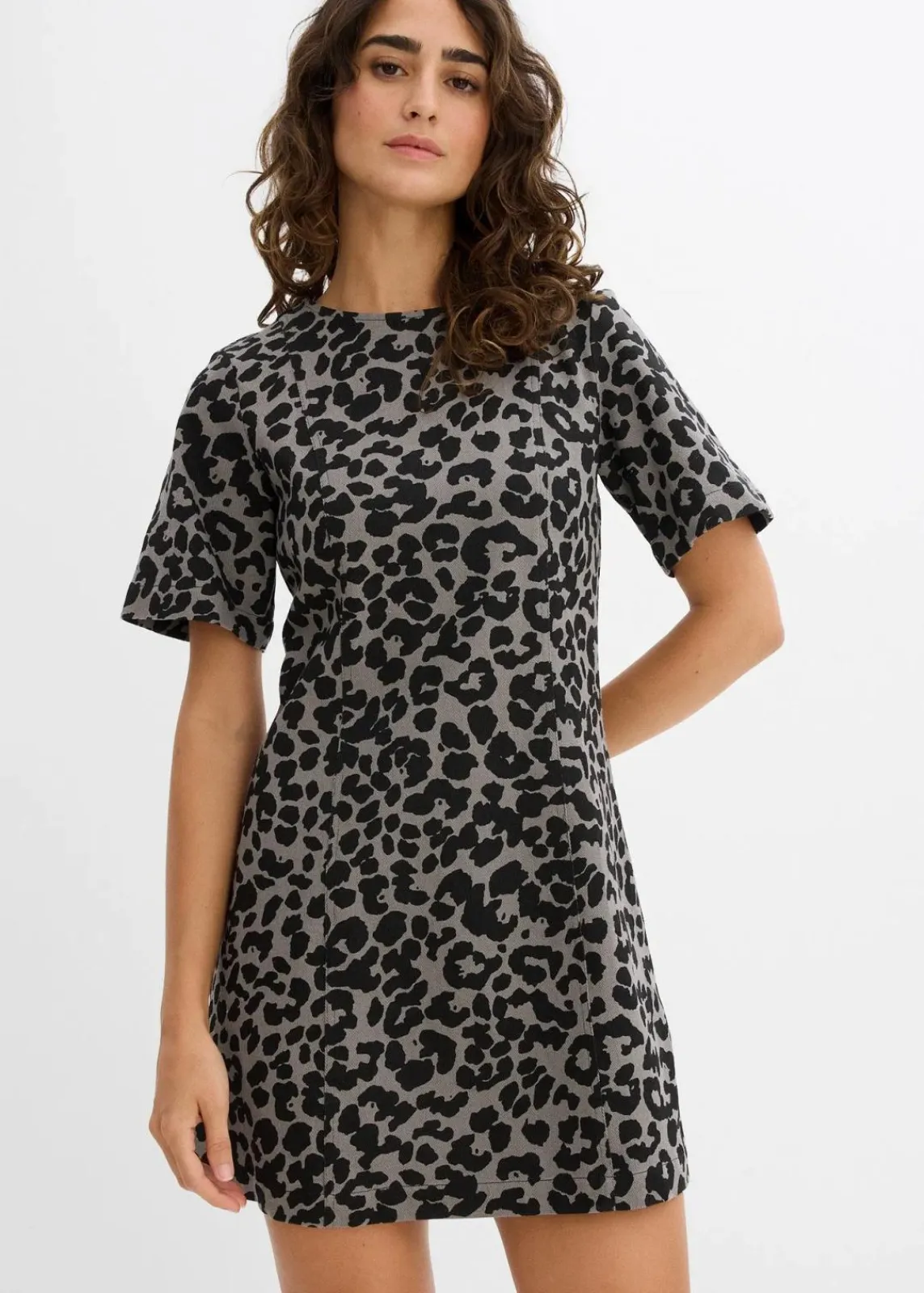 Twill-Kleid aus reiner Baumwolle|bonprix Discount