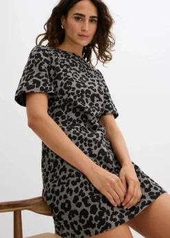 Twill-Kleid aus reiner Baumwolle|bonprix Discount