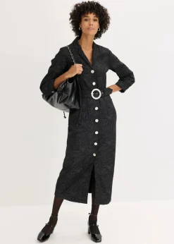 Twillkleid mit Gürtel (2-tlg.-Set)|bonprix Sale