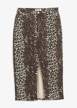 Twill-Rock aus Baumwolle mit Stretch|bonprix Sale