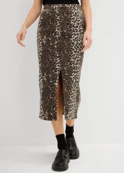 Twill-Rock aus Baumwolle mit Stretch|bonprix Sale