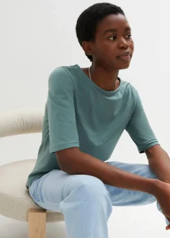 U-Boot-Ausschnitt-Shirt|bonprix New