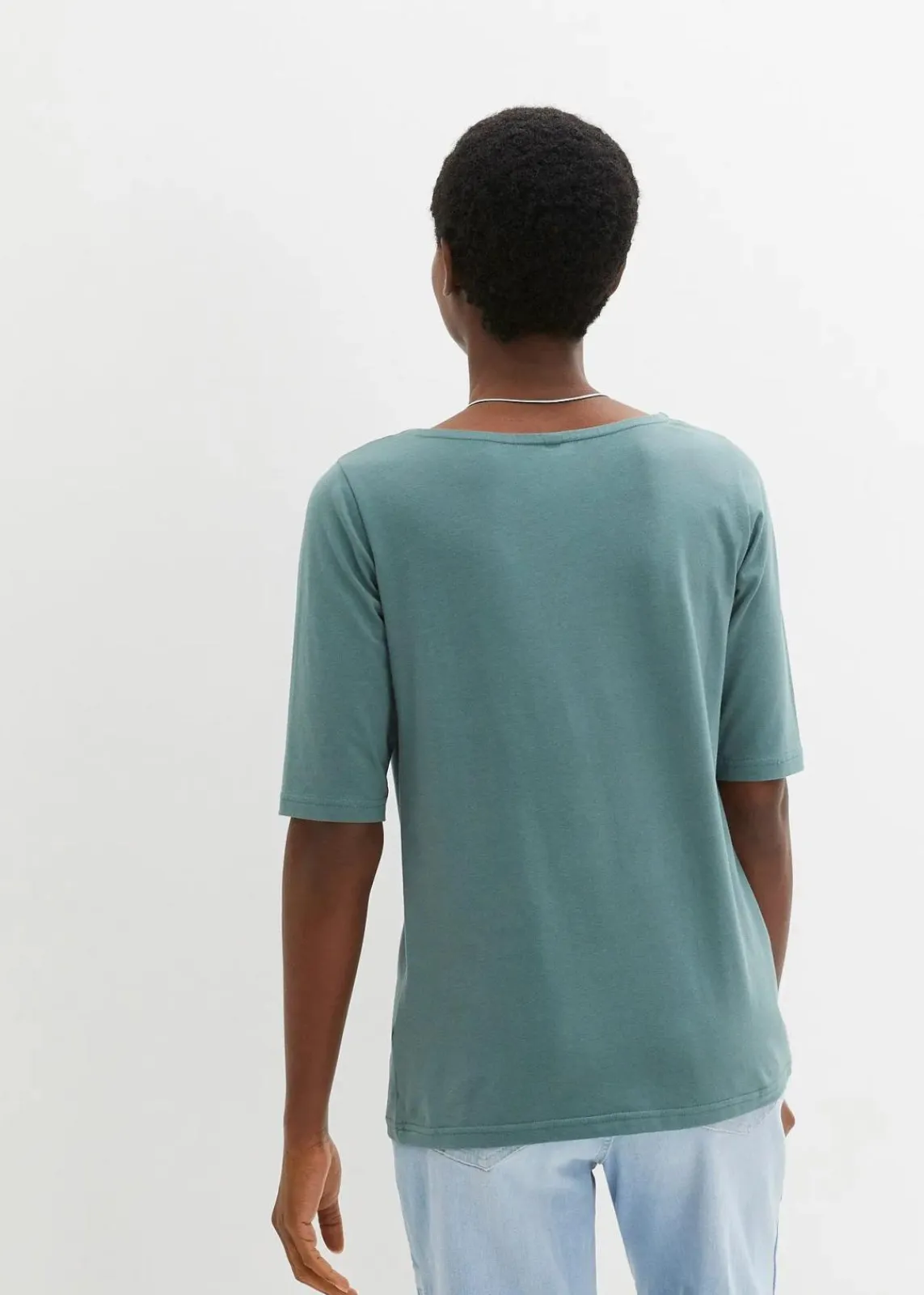 U-Boot-Ausschnitt-Shirt|bonprix New