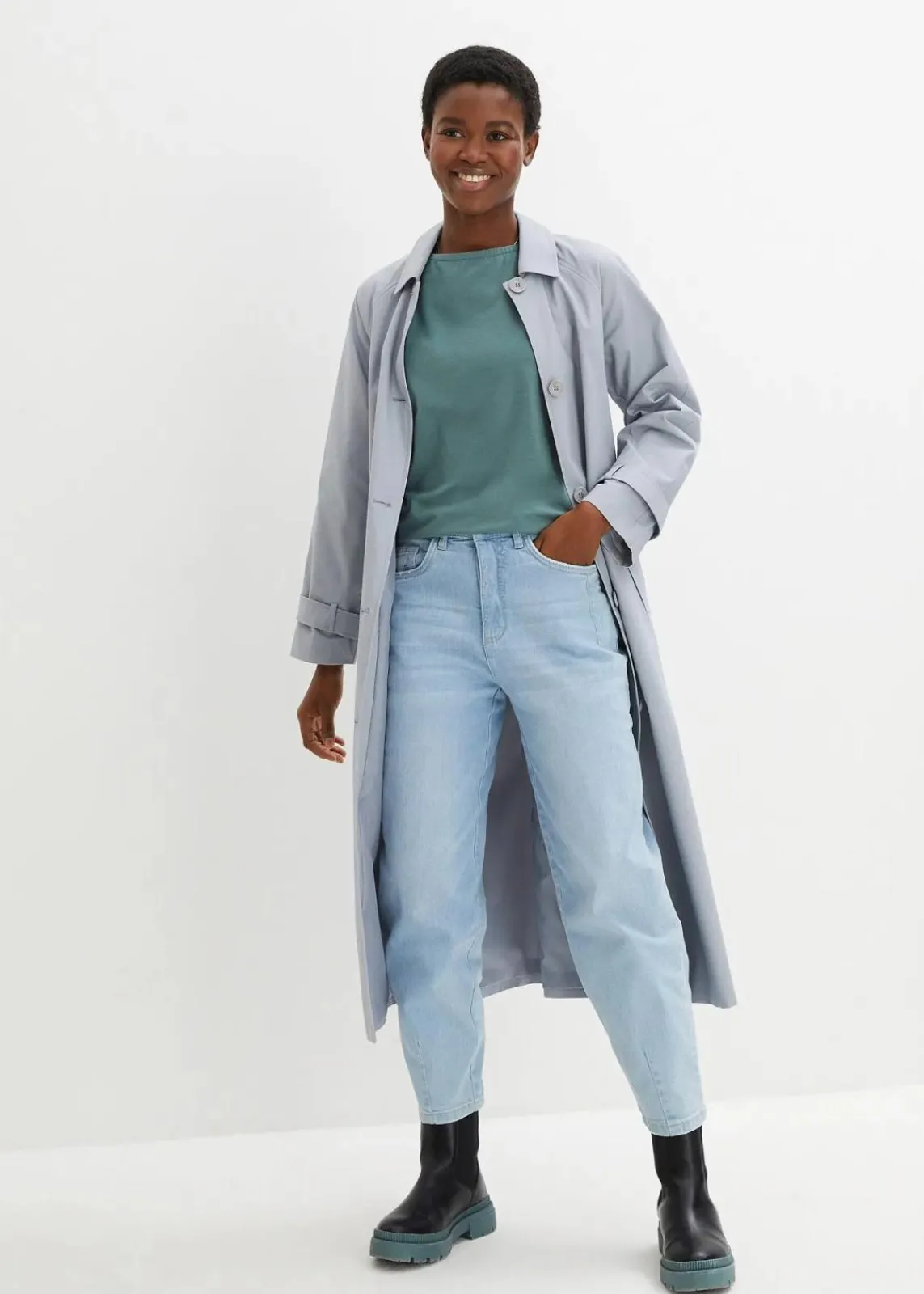 U-Boot-Ausschnitt-Shirt|bonprix New