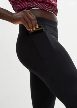 Ultrasofte Sport-Leggings mit seitlichen Taschen, knöchelfrei|bonprix Sale