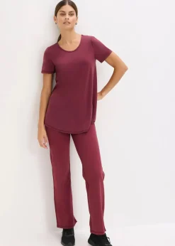 Ultrasoftes Funktionsshirt mit Mesheinsatz, schnelltrocknend|bonprix