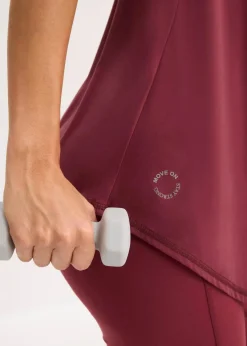 Ultrasoftes Funktionsshirt mit Mesheinsatz, schnelltrocknend|bonprix