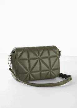 bonprix Taschen|Umhängetasche mit abnehmbarem Taschengurt oliv