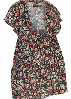 bonprix Bekleidung·Blazer|Umstandsmode|Umstands- und Stillbluse aus Viskose schwarz geblümt