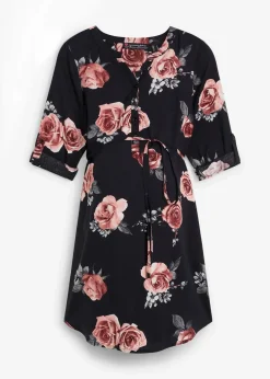 Umstands- und Stillblusenkleid aus fließender Viskose|bonprix Discount
