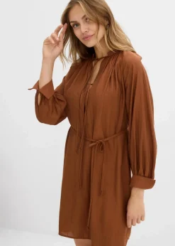 Umstands- und Stillblusenkleid aus fließender Viskose|bonprix New