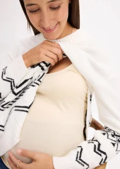 Umstands- und Stillpullover aus Baumwollmischgewebe|bonprix Online