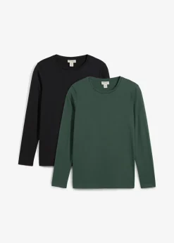 Umstands- und Stillshirts aus reiner Bio-Baumwolle (2er Pack)|bonprix Best