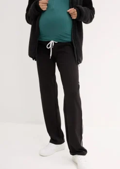 Umstandshosen aus Baumwoll-Jersey, Straight Leg (2er-Pack)|bonprix Clearance