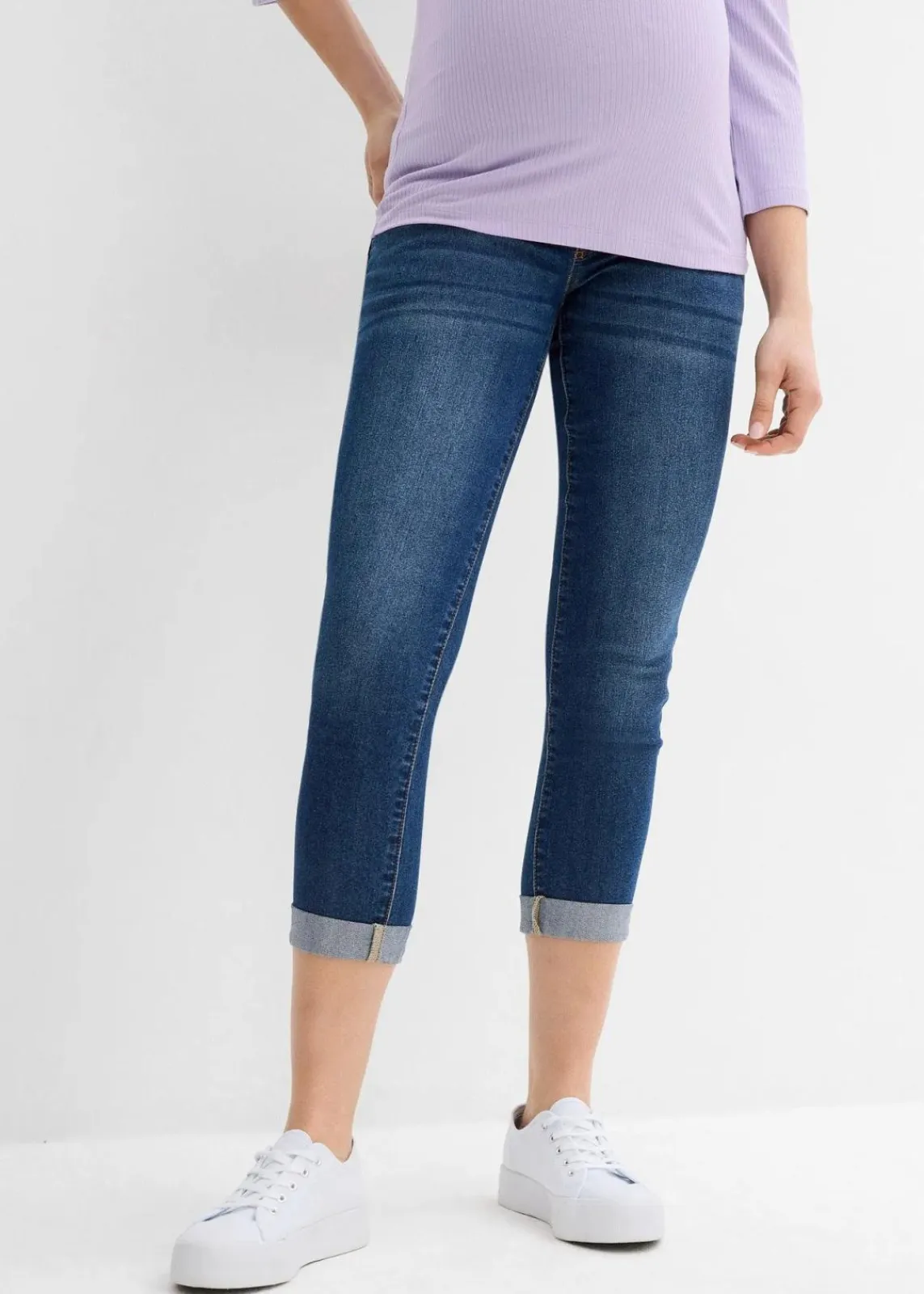 Umstandsjeans mit 7/8 Länge, Slim|bonprix Clearance