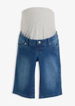 Umstandsjeans-Bermuda im Slim Fit|bonprix Sale